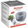 Mortero y maja Westmark granito gris — granito, Ø 13 cm, 131×131 mm