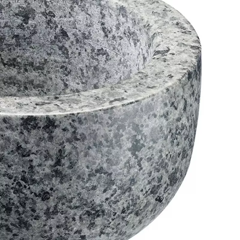 Mortero y maja Westmark granito gris — granito, Ø 13 cm, 131×131 mm