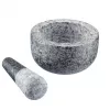 Mortero y maja Westmark granito gris — granito, Ø 13 cm, 131×131 mm