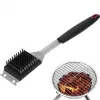 Cepillo de parrilla para exteriores Westmark 15072280 — cerdas de acero inoxidable, mango de PP/TPE, 65×385×35 mm