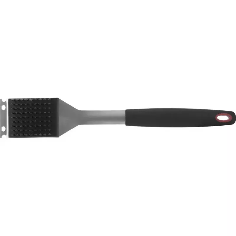 Cepillo de parrilla para exteriores Westmark 15072280 — cerdas de acero inoxidable, mango de PP/TPE, 65×385×35 mm