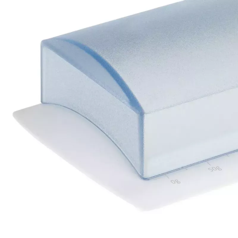 Westmark 21162270 mantequillera, polipropileno (PP), altura 5,5 cm, blanco/transparente