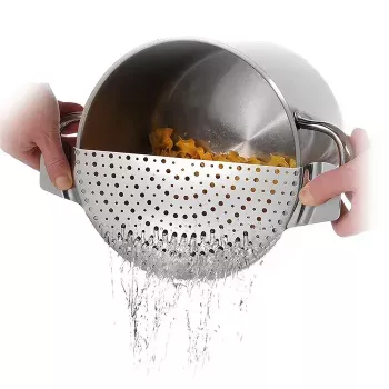 Colador de cocina Westmark 16392260 acero inoxidable, ancho 337 mm, profundidad 130 mm, altura 9 mm