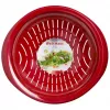 Colador de cocina Westmark 2424227R, plástico, redondo, 25 cm de diámetro, rojo