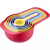 Cucharas medidoras Westmark Matroschka 6 piezas set de polipropileno, longitudes hasta 170 mm, multicolor