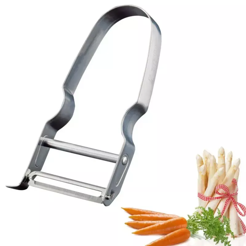 Westmark Steel 60902270 pelador de espárragos, acero inoxidable