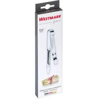 Pelador de espárragos Westmark Asparago, hoja de acero inoxidable, ancho 51 mm, longitud 175 mm