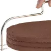 Cortador de tarta de alambre Westmark Simplex‑Duo, carcasa de acero inoxidable, negro, ancho 320 mm