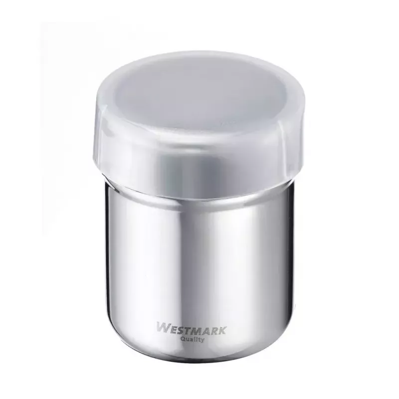 Westmark 69502260 espolvoreador de azúcar glas, acero inoxidable/polipropileno (PP), 6,2 cm, plateado