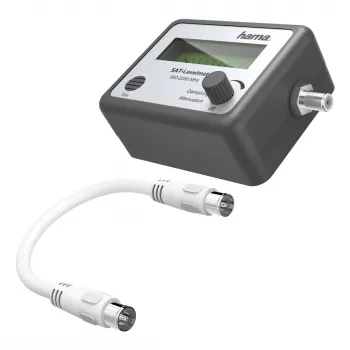 Buscador de satélites Hama 00305122 950 - 2250 MHz pantalla integrada alarma(s) acústica(s) analógico 1 ud.