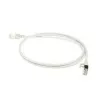 ACT gris 10 m LSZH U/FTP CAT6A cable de parcheo slimline para centro de datos snagless con conectores macho RJ45