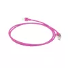 ACT Rosa 7 m LSZH U/FTP CAT6A cable de parcheo Slimline para centro de datos con conectores RJ45
