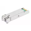 Intellinet Módulo transceptor óptico SFP Gigabit Fiber WDM Bidireccional 1000Base-BX-U (LC) puerto monomodo, 80 km, BiDi WDM (RX1550/TX1490), conforme MSA para máxima compatibilidad, Plata