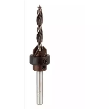 Broca KWB 513105 5 mm para tableros de partículas, madera dura, plástico, madera blanda