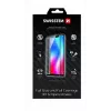 Protector de pantalla templado SWISSTEN 3D Full Glue para Samsung Galaxy S20 Ultra — cobertura total, negro