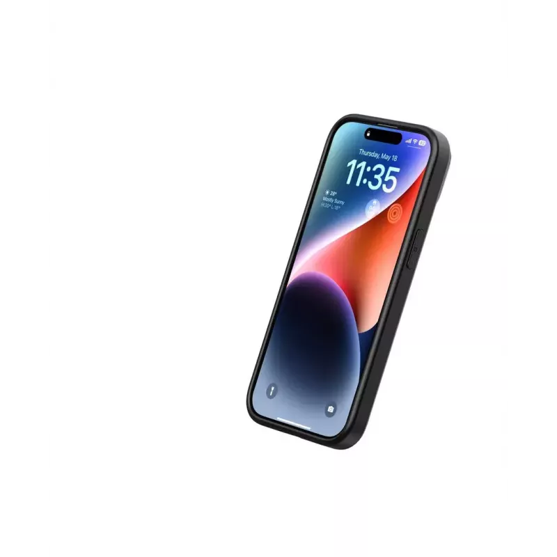 Funda JT BERLIN Pankow Hybrid para iPhone 15 Plus 17 cm negra