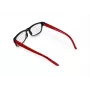 Gafas de lectura unisex Hama 00096208 rectangulares montura completa negras