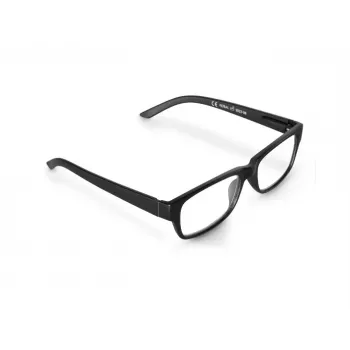 Gafas de lectura unisex Hama 00096218 rectangulares montura completa negras