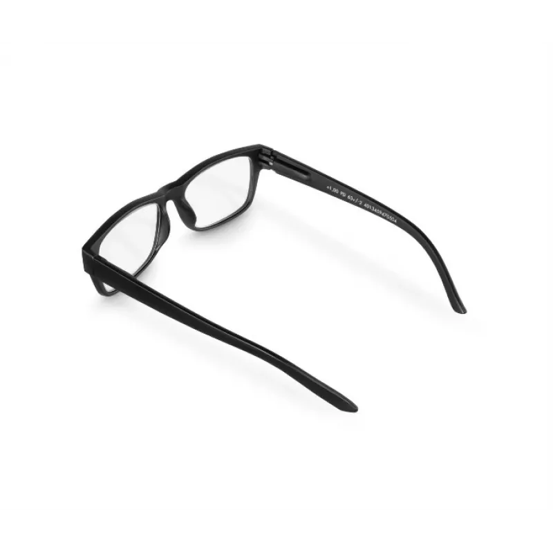 Gafas de lectura unisex Hama 00096218 rectangulares montura completa negras
