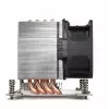 Ventilador de CPU Dynatron A39 8 cm 6000 RPM 102,6 cfm Negro
