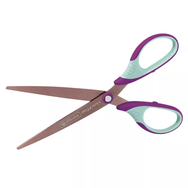Bolígrafo individual Herlitz my.pen Straight Cut menta morado