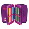 Herlitz TriCase Dip Dye 31 piezas Rosa Lila Poliéster 190x115x70 mm