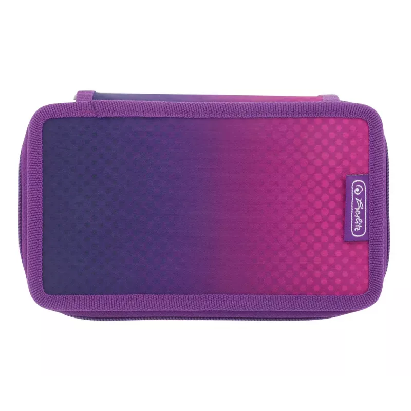 Herlitz TriCase Dip Dye 31 piezas Rosa Lila Poliéster 190x115x70 mm