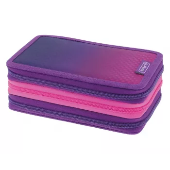 Herlitz TriCase Dip Dye 31 piezas Rosa Lila Poliéster 190x115x70 mm