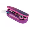 Estuche Herlitz Dip Dye Soft Poliéster Rosa Lila 215x95x60 mm