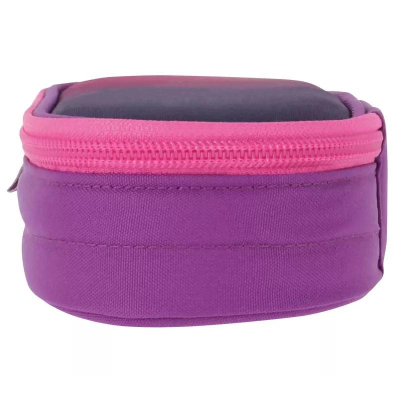 Estuche Herlitz Dip Dye Soft Poliéster Rosa Lila 215x95x60 mm
