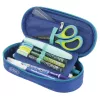 Estuche Herlitz Dip Dye Soft Poliéster Azul Turquesa 215x95x60 mm