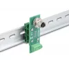 DeLOCK Adaptador de módulo de transferencia M12 4 polos codificación A conector hembra a borne en fila de 5 polos