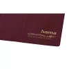Funda para pasaporte internacional Hama burdeos polietileno