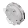Reloj de cuarzo Hama Mauritius redondo plata, blanco