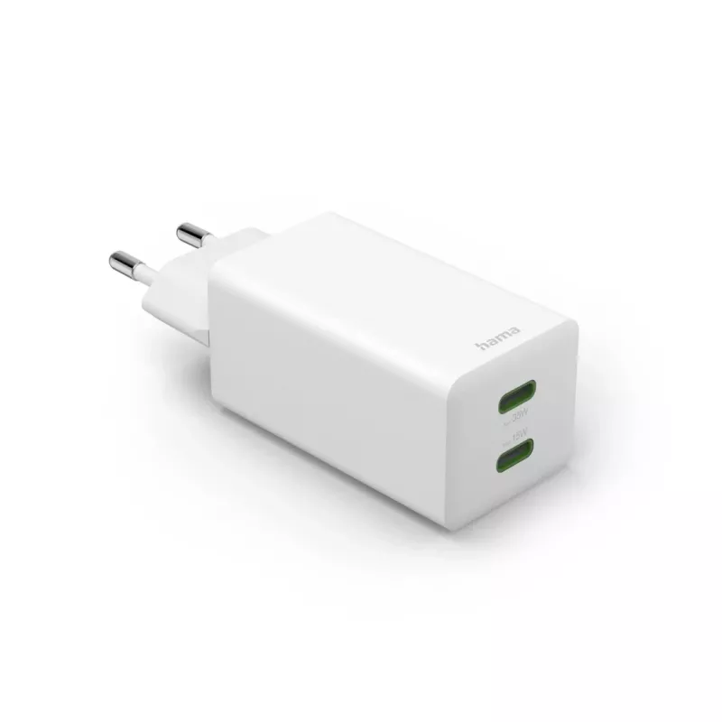 Cargador para dispositivo móvil Hama 00125116 powerbank, smartphone, tablet blanco carga rápida por CA para interiores