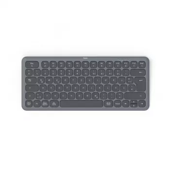 Teclado Hama WK-500 Home/Office RF Wireless + Bluetooth QWERTZ alemán negro, gris oscuro