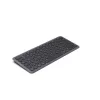 Teclado Hama WK-500 Home/Office RF Wireless + Bluetooth QWERTZ alemán negro, gris oscuro