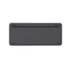 Teclado Hama WK-500 Home/Office RF Wireless + Bluetooth QWERTZ alemán negro, gris oscuro
