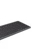 Teclado Hama WK-500 Home/Office RF Wireless + Bluetooth QWERTZ alemán negro, gris oscuro