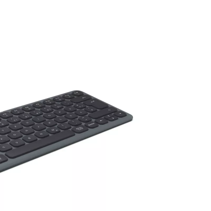 Teclado Hama WK-500 Home/Office RF Wireless + Bluetooth QWERTZ alemán negro, gris oscuro