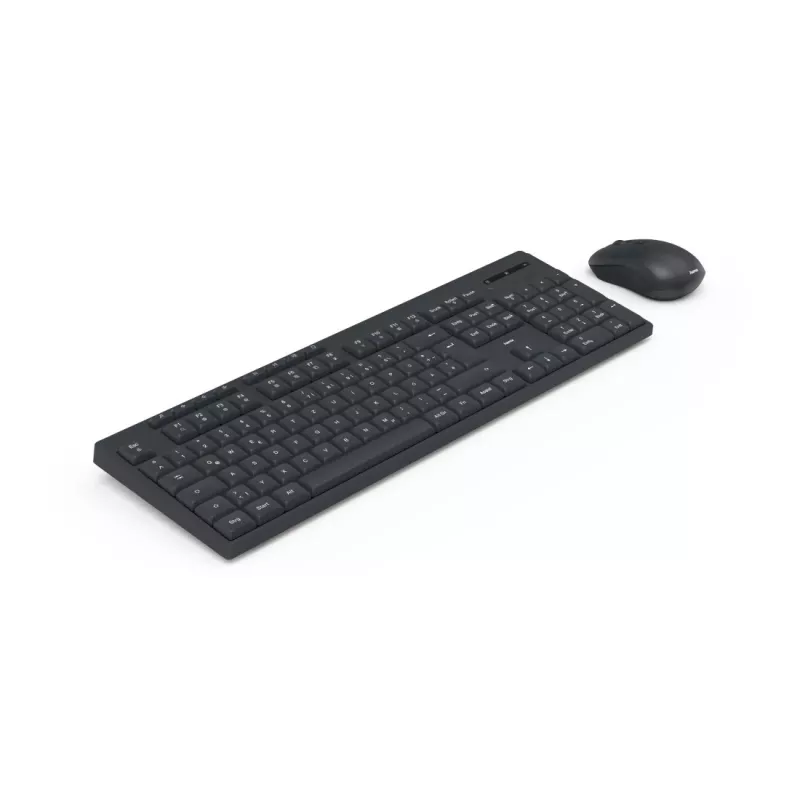 Teclado y ratón Hama WKM-200 incluidos Home/Office RF Wireless QWERTZ alemán negro
