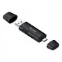 Equip 245462 Lector de tarjetas USB 3.2 Gen 1 (3.1 Gen 1) Type-A/Type-C Negro