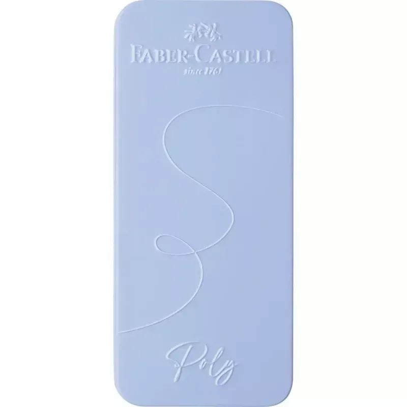 Bolígrafo y pluma estilográfica Faber-Castell Poly Ball Set Lila 3 uds.