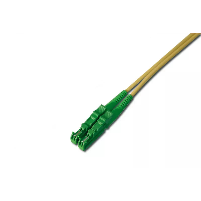 Cable de conexión de fibra óptica EQUIP E2000/APC a E2000/APC 0,50 m Monomodo OS2