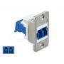 Módulo Keystone DELOCK 91096, diseño plano, inserto compatible con RJ45