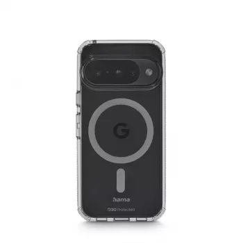 Funda para móvil HAMA Extreme Protect para Google Pixel 10 / 10 Pro, transparente, compatible con hasta 16 cm (6,3