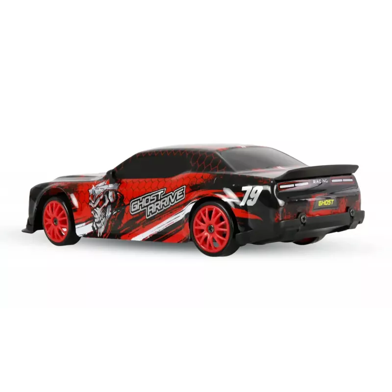 Amewi 21131 Drift Sport Muscle Car 4WD 1:24 RTR, rojo, 6+