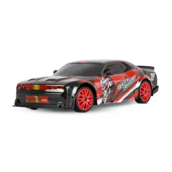 Amewi 21131 Drift Sport Muscle Car 4WD 1:24 RTR, rojo, 6+