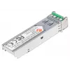 Módulo transceptor Intellinet Óptico, Gigabit Fiber SFP, 1000Base-Lx (LC) puerto monomodo, 80 km, longitud de onda 1550 nm, conforme a MSA, compatible con Cisco GLC-ZX-SMD, Ethernet, Fibra óptica, tres años de garantía