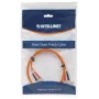 Intellinet 511308 cable de conexión de fibra óptica, SC/SC multimodo, 62,5/125 µm, 3 m, naranja